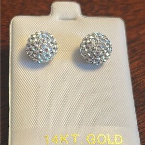 Elegant Silver Stud Earrings